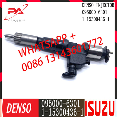 DENSO Diesel Common Rail انژکتور 095000-6301 برای ISUZU 1-15300436-1